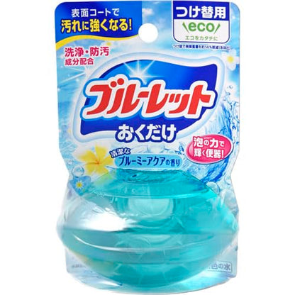 液体ブルーレットおくだけつけ替用　ブルーミーアクアの香り 容量70ML 小林製薬 芳香剤・タンク