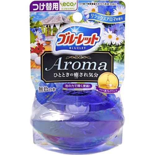 液体ブルーレットおくだけアロマつけ替用　リラックスアロマの香り 容量70ML小林製薬 芳香剤・タンク