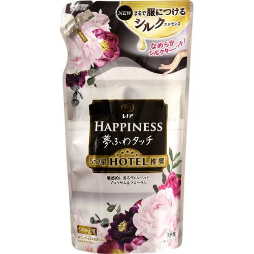 レノアハピネス夢ふわタッチ魅惑的に香るヴェルベットブロッサム＆フローラル詰替用 容量370MLＰ＆Ｇ