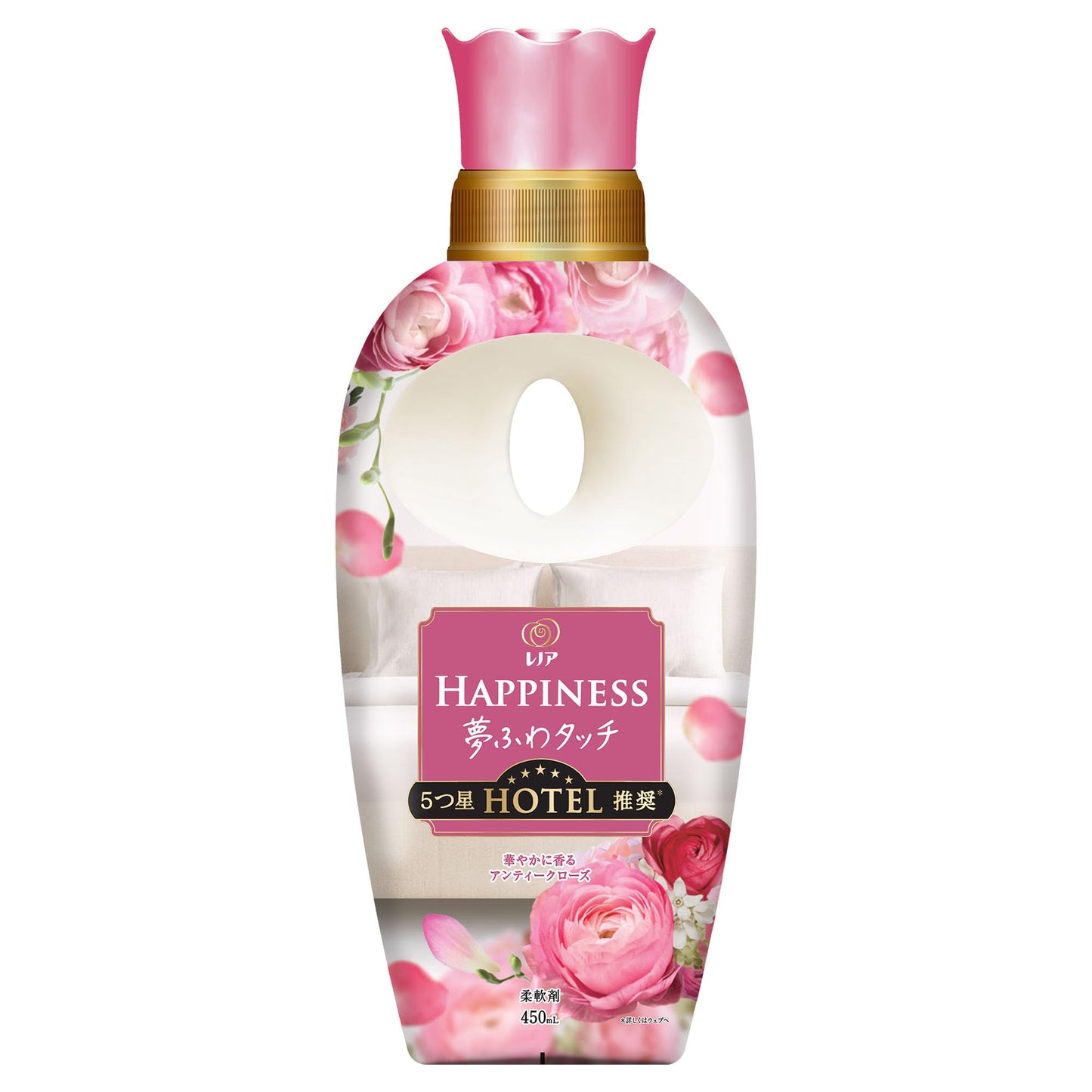 レノアハピネス夢ふわタッチ華やかに香るアンティークローズ本体 容量450ML Ｐ＆Ｇ