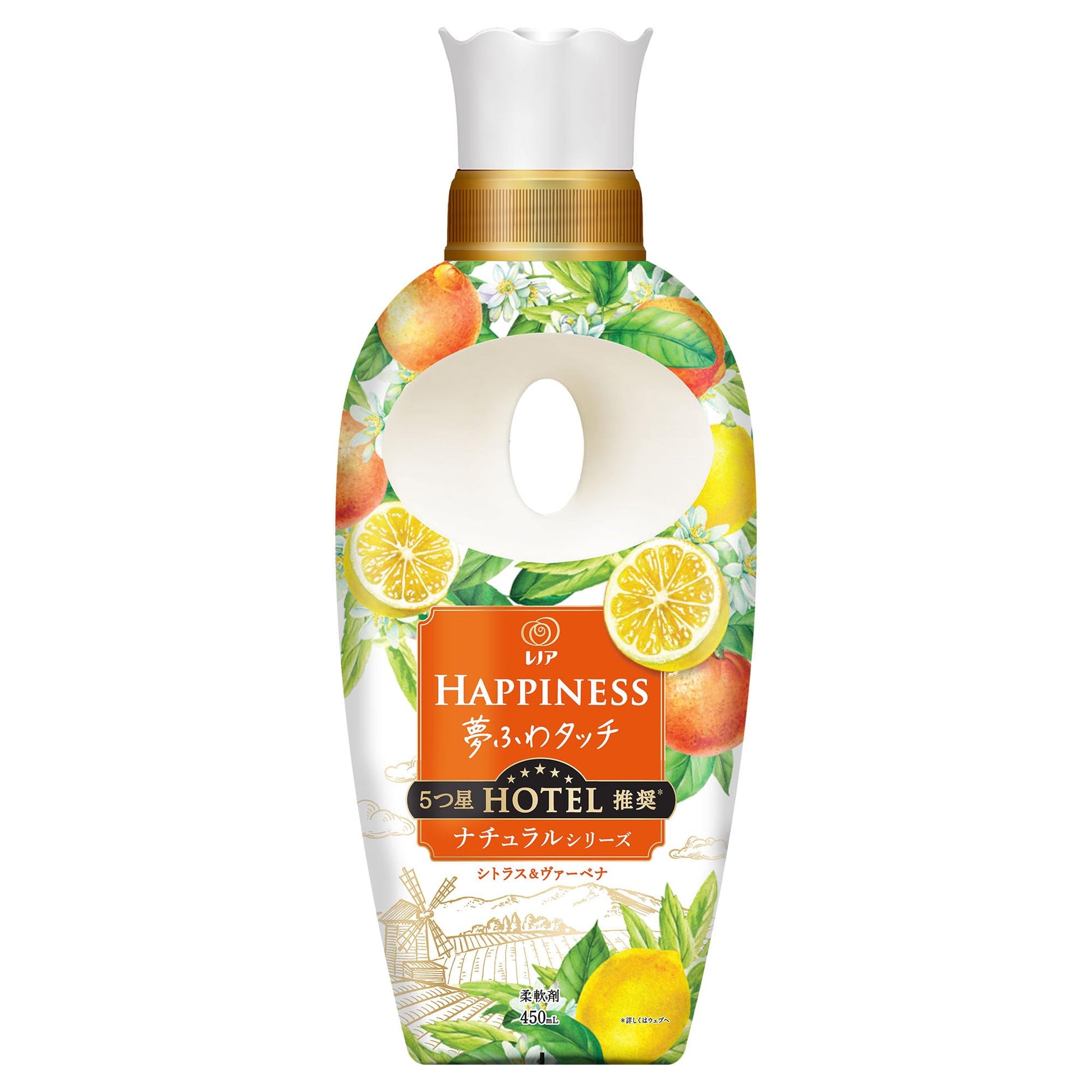 レノアハピネス夢ふわタッチシトラス＆ヴァーベナ本体 容量450ML Ｐ＆Ｇ