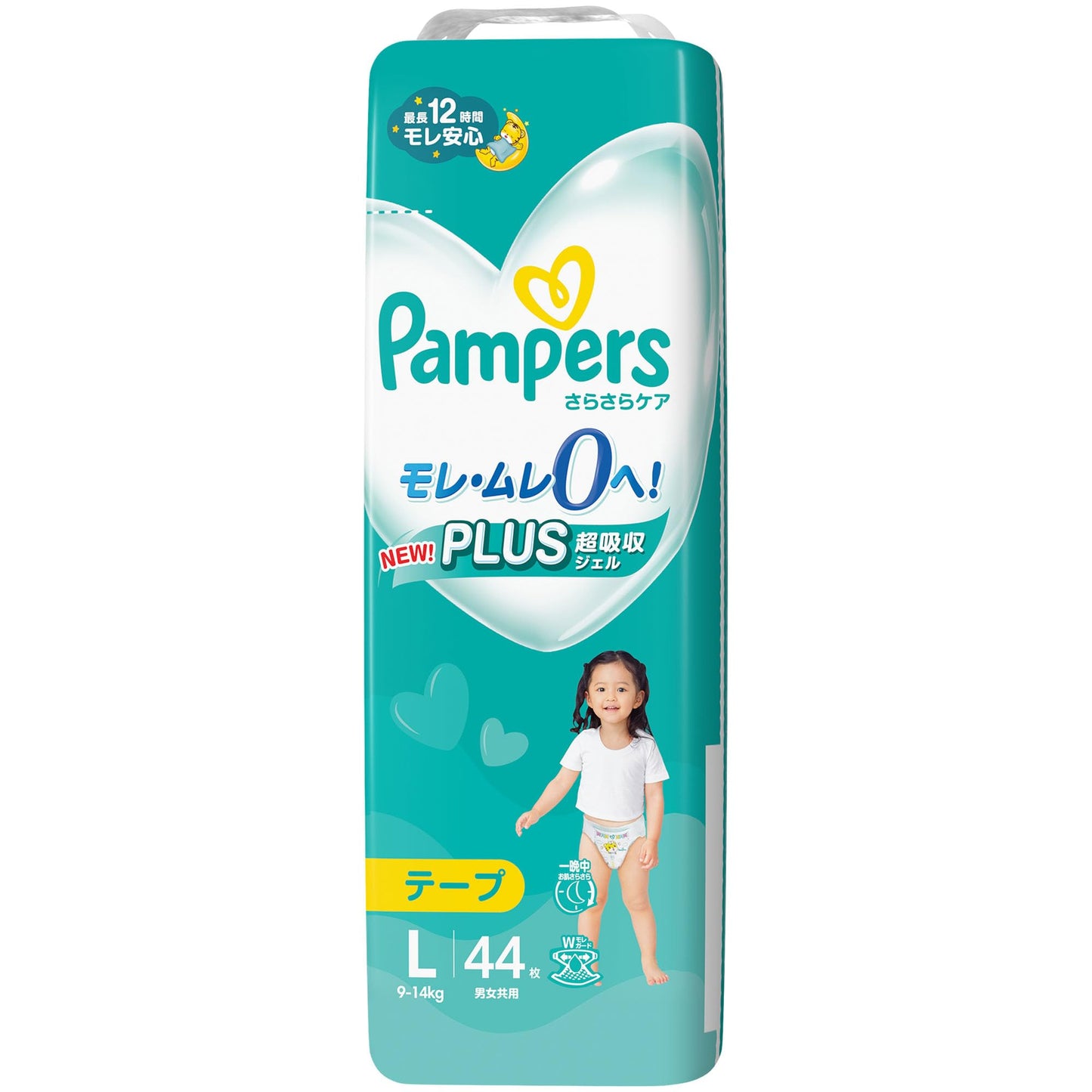 パンパース　さらさらケア　テープ　スーパ－ジャンボ　スーパ－ジャンボ 容量44ﾏｲ Ｐ＆Ｇ オムツ