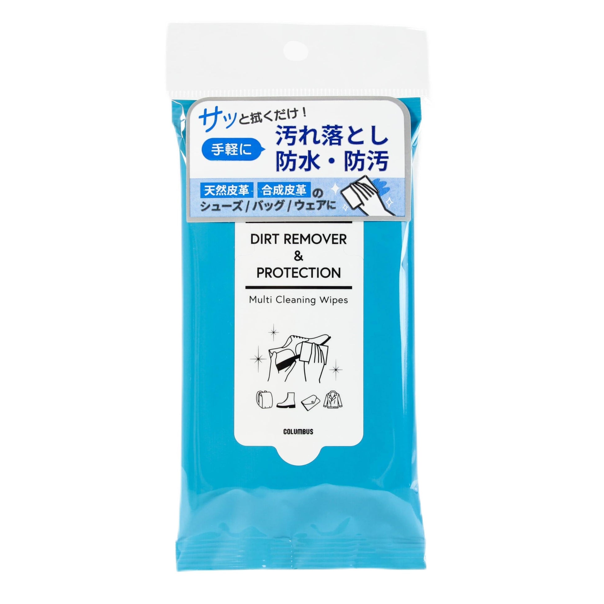 マルチクリーニングワイプス 容量10ﾏｲ コロンブス シューケア
