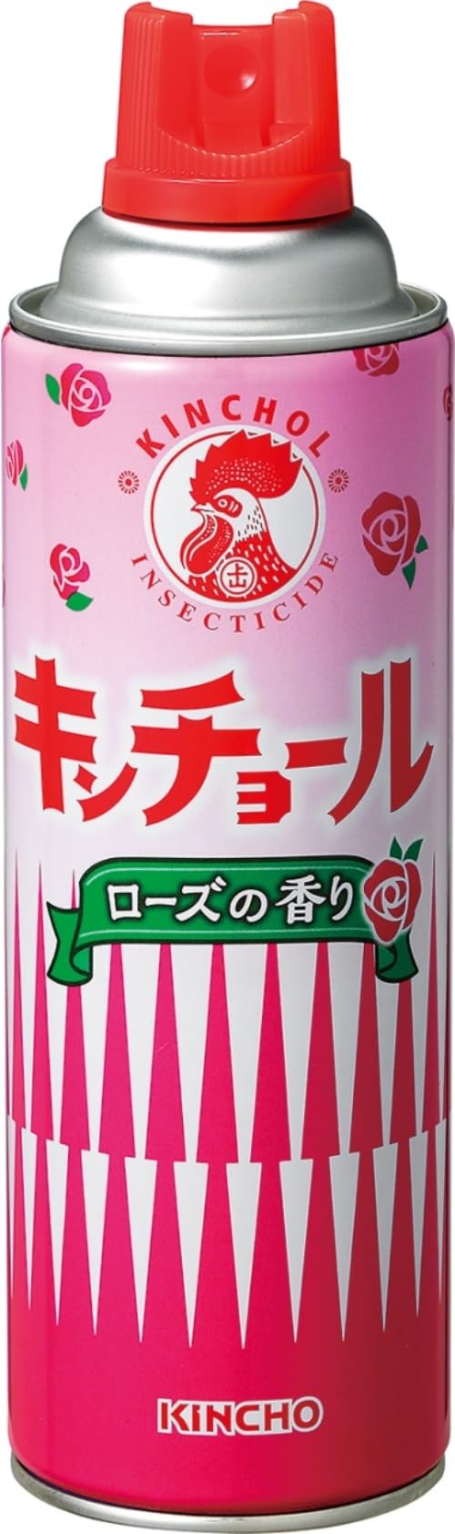 キンチョールＶ４５０ｍＬ　ローズの香り 容量450ML 大日本除虫菊（金鳥） 殺虫剤・ハエ・蚊