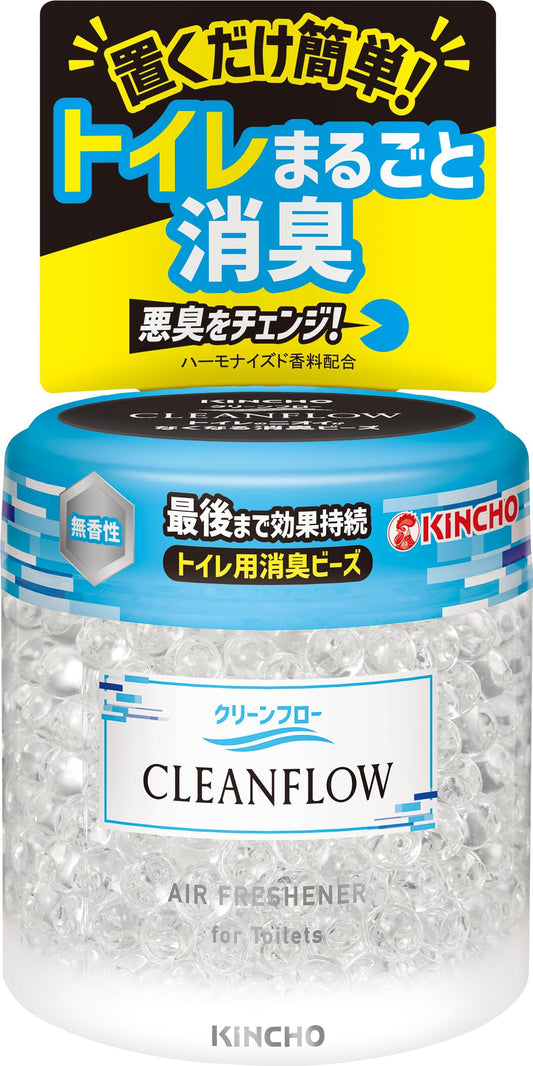 クリーンフロートイレ用消臭ビーズ６０日無香性 容量170G 大日本除虫菊（金鳥） 芳香剤・トイレ用