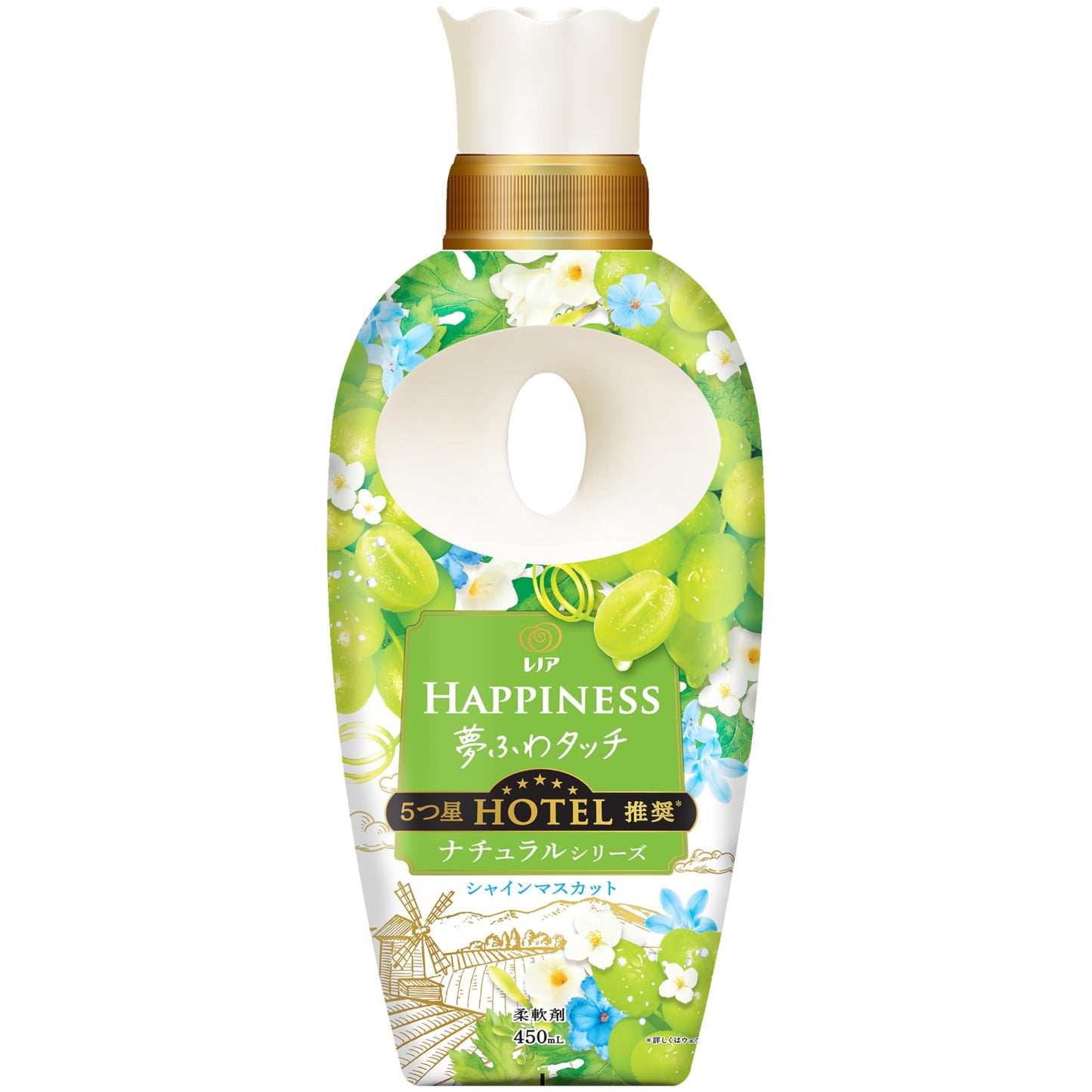 レノアハピネス夢ふわタッチシャインマスカット本体 容量450ML Ｐ＆Ｇ 柔軟剤