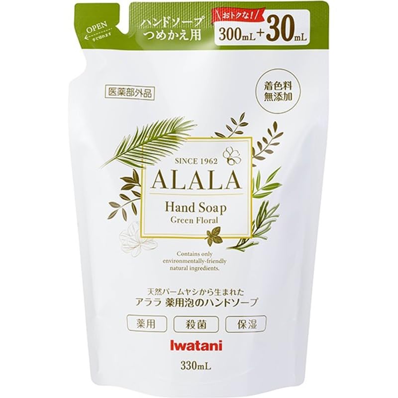 アララ　薬用泡のハンドソープつめかえパック３３０ｍｌ 容量330ML 岩谷産業 ハンドソープ