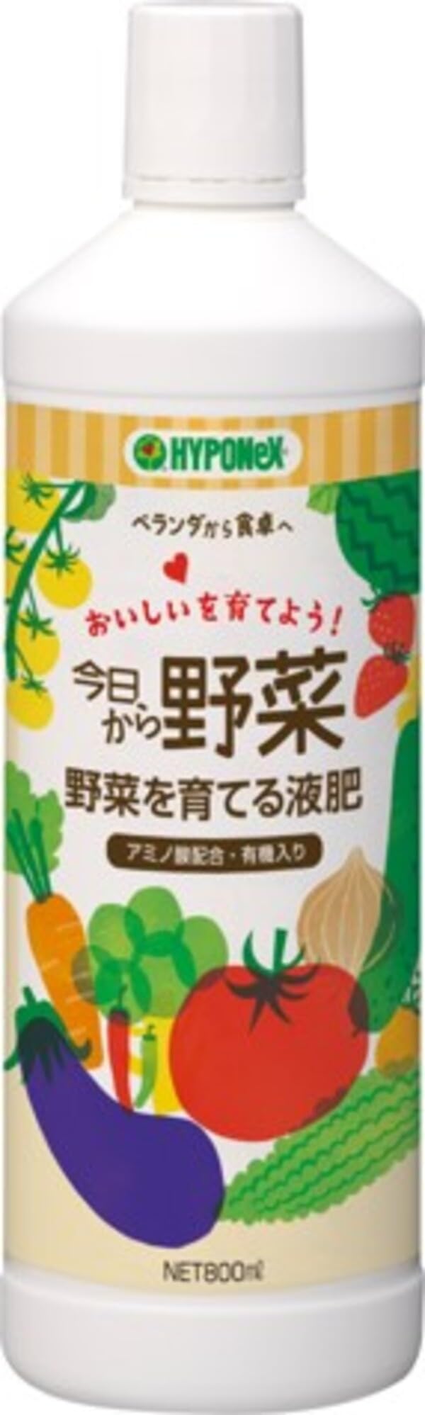 今日から野菜　野菜を育てる液肥 容量800ML ハイポネックスジャパン 園芸用品・除草剤
