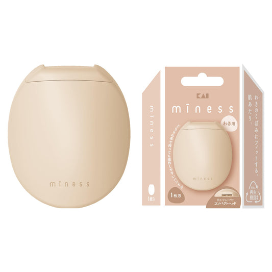 ＧＡ０１３３　ｍｉｎｅｓｓ　わき用カミソリ 容量1ﾎﾝ 貝印 女性用カミソリ
