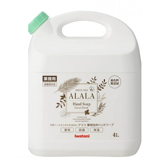 アララ　薬用泡のハンドソープ業務用４Ｌ 容量4L 岩谷産業 ハンドソープ