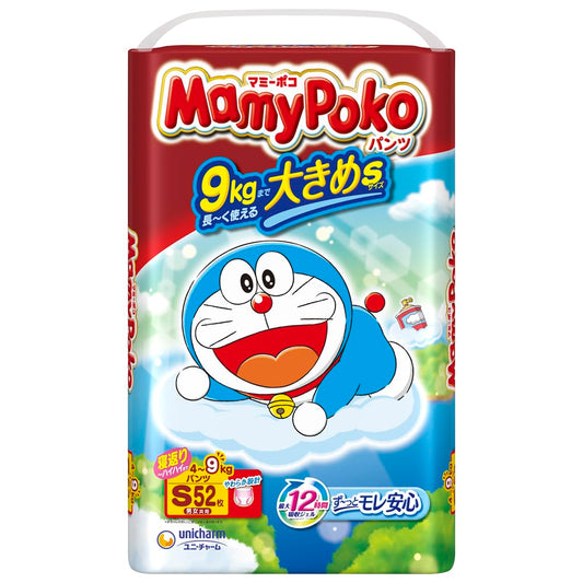 マミーポコパンツＳ５２枚ドラえもん 容量52ﾏｲ ユニ・チャーム オムツ