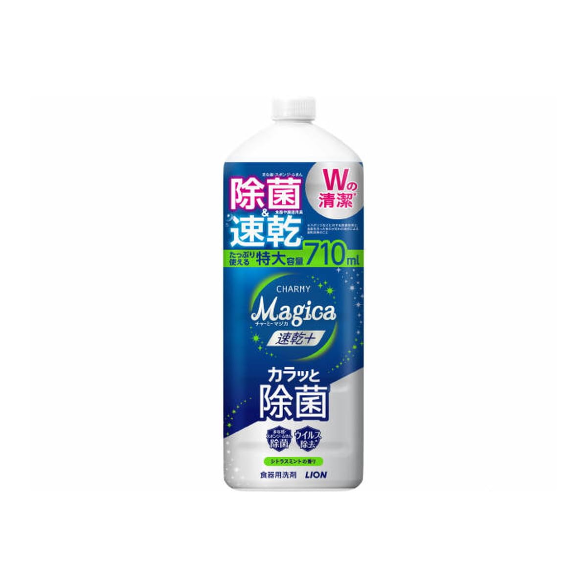 ＣＨＡＲＭＹ　Ｍａｇｉｃａ　速乾＋（プラス）カラッと除菌　シトラスミントの香りつめかえ用大型サイズ容量710ML