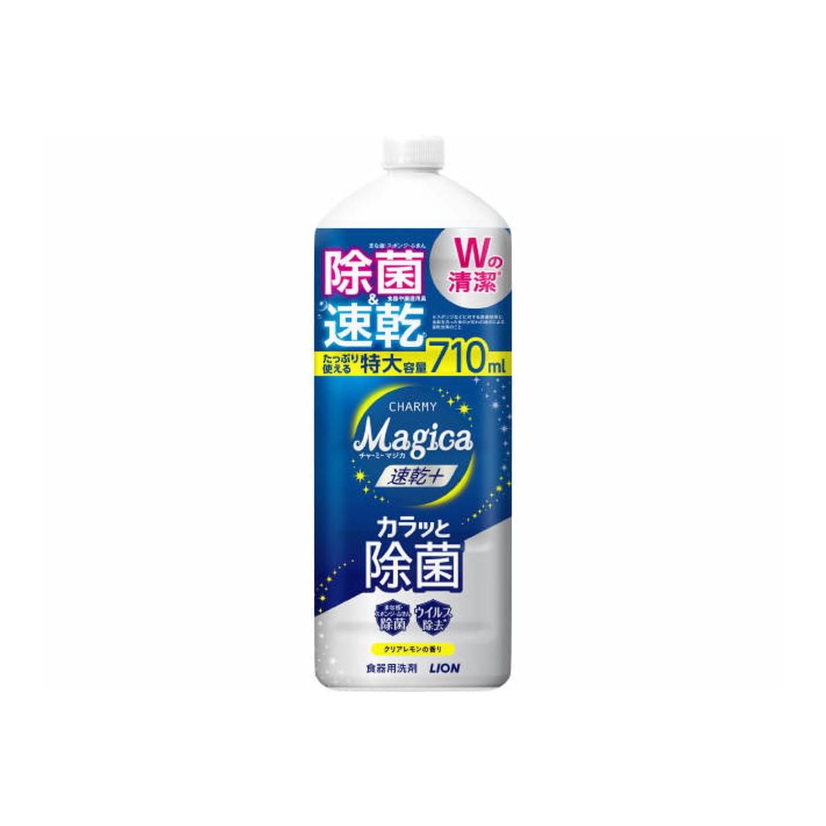 ＣＨＡＲＭＹ　Ｍａｇｉｃａ　速乾＋（プラス）カラッと除菌　クリアレモンの香りつめかえ用大型サイズ容量710ML