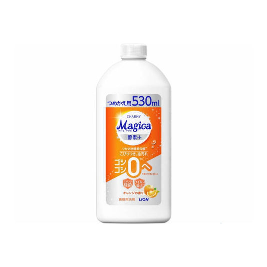 ＣＨＡＲＭＹ　Ｍａｇｉｃａ　酵素＋（プラス）オレンジの香りつめかえ用 容量530MLライオン 食器用洗剤