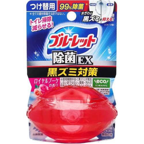 液体ブルーレットおくだけ除菌ＥＸつけ替ロイヤルブーケ 容量67ML 小林製薬 芳香剤・タンク