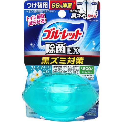 液体ブルーレットおくだけ除菌ＥＸつけ替用　ブルーミーアクアＥＸの香り 容量67ML小林製薬