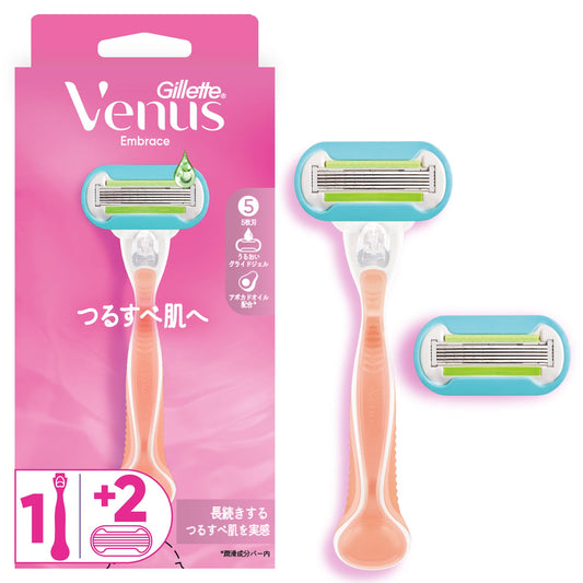 ヴィーナスつるすべ肌ホルダー 容量1ｺ ジレット 女性用カミソリ
