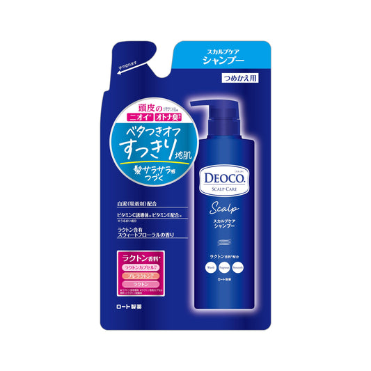 デオコ　スカルプケアシャンプー　つめかえ用　３７０ｍＬ 容量350ML ロート製薬 シャンプー