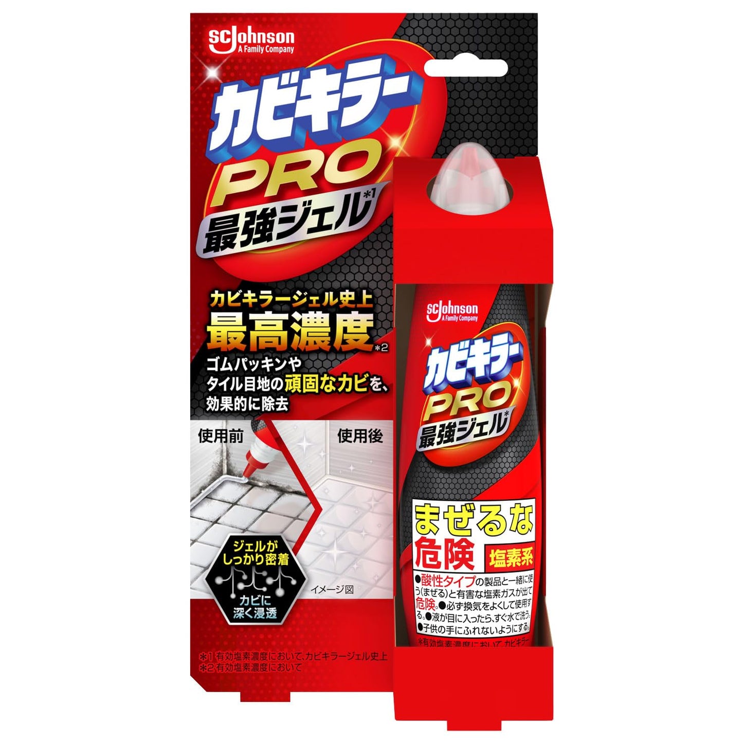 カビキラーＰＲＯ最強ジェル 容量100G ジョンソン 住居洗剤・カビとり剤
