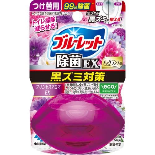 液体ブルーレットおくだけ除菌ＥＸフレグランスつけ替用　プリンセスアロマＥＸの香り 容量67ML小林製薬