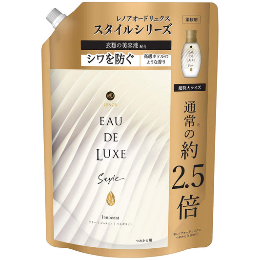レノアオードリュクス　スタイルシリーズイノセントつめかえ用超特大サイズ 容量1010ML Ｐ＆Ｇ