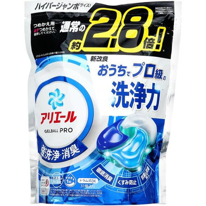 アリエールジェルボールプロ　つめかえハイパージャンボサイズ 容量31ｺ Ｐ＆Ｇ