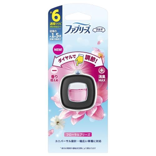 ファブリーズイージークリップ　フローラルブリーズ 容量2ML Ｐ＆Ｇ 芳香剤・車用