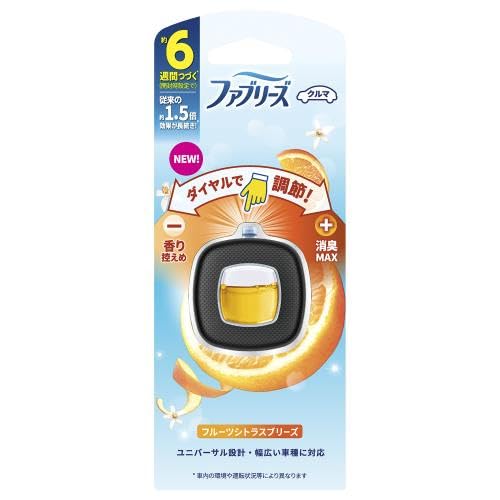 ファブリーズ　イージークリップ　フルーツシトラスブリーズ 容量2ML Ｐ＆Ｇ 芳香剤・車用