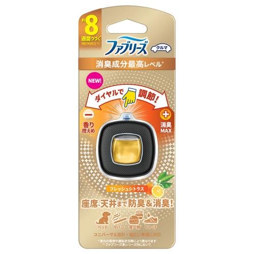 ファブリーズイージークリップ　消臭成分最高レベル　　フレッシュシトラス 容量3MLＰ＆Ｇ 芳香剤・車用