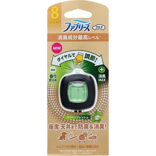 ファブリーズ　イージークリップ　消臭成分最高レベル　　クリーンフレッシュ 容量3ML芳香剤・車用
