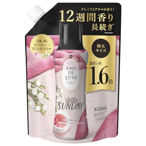 レノアオードリュクスマインドフルネスシリーズアロマジュエルサンデーつめかえ用特大サイズ容量855ML