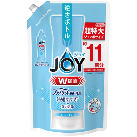 除菌ジョイコンパクトＷ消臭　フレッシュクリーン　詰替ジャンボサイズ 容量1425MLＰ＆Ｇ 食器用洗剤