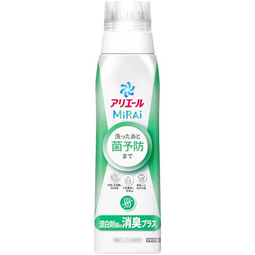 アリエールミライ　消臭プラス　本体大 容量510G Ｐ＆Ｇ 衣料用洗剤
