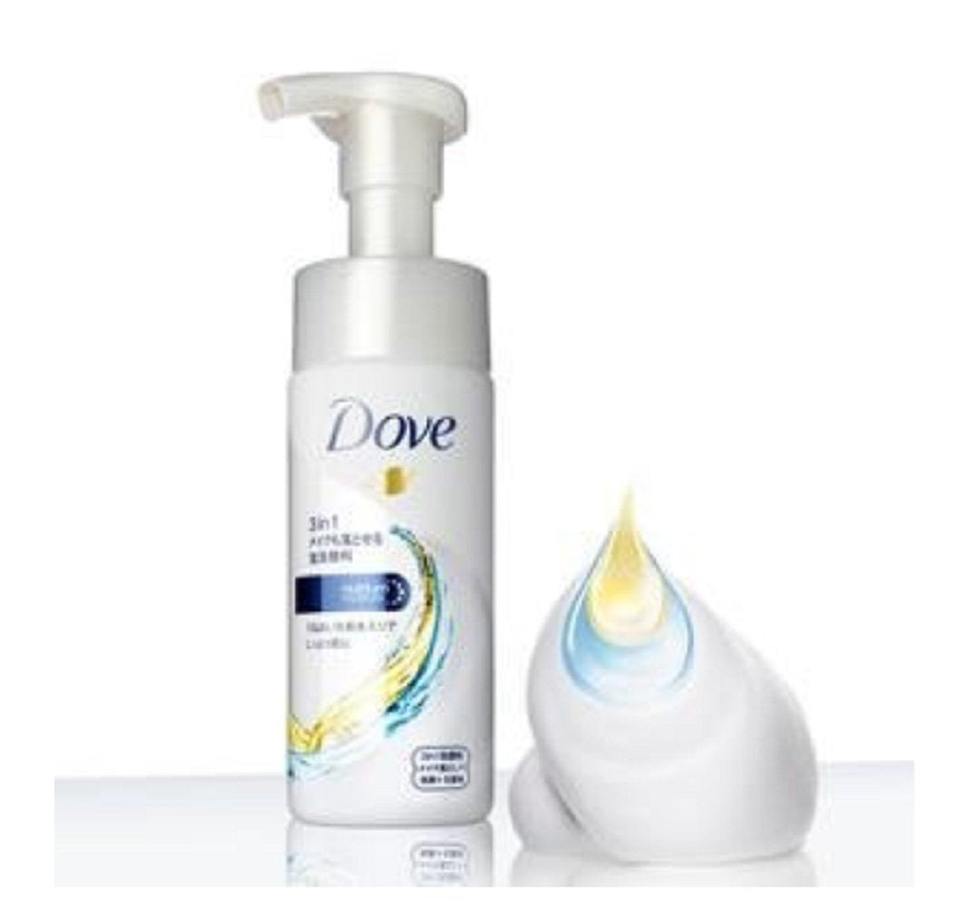 ダヴ３ｉｎ１メイクも落とせる泡洗顔料つめかえ用 容量120ML ユニリーバ メイク落とし・クレンジング