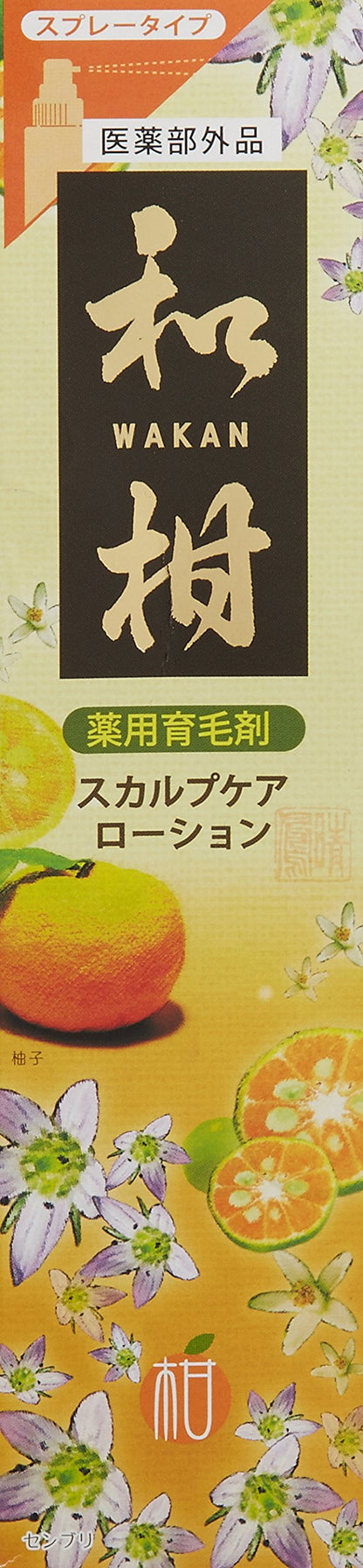 薬用育毛剤　和柑スカルプケアローション（スプレータイプ）医薬部外品 容量120ML三和通商 育毛剤・養毛剤