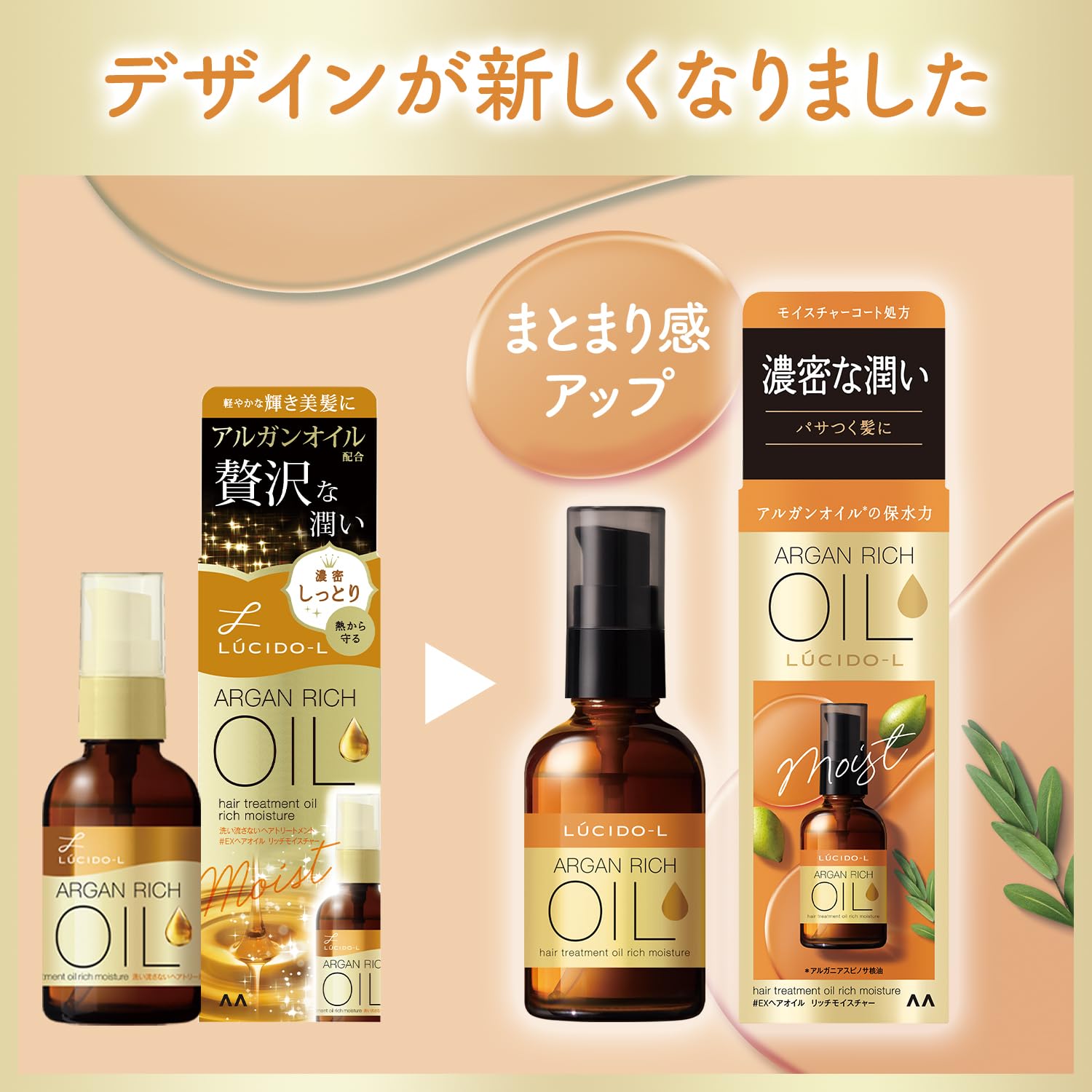 ルシードエル　オイルトリートメント　EXヘアオイル　リッチモイスチャー 容量60ML マンダム 美容液