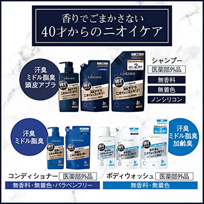ルシード　薬用スカルプデオシャンプー つめかえ用 （医薬部外品） 容量380ML マンダム シャンプー