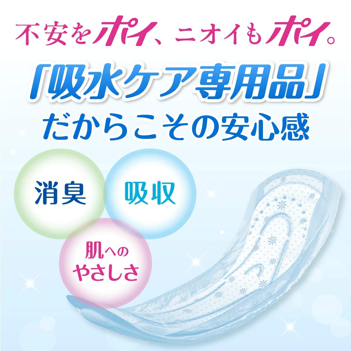ポイズパッド　安心スーパー　２０枚　お徳パック 容量20枚 日本製紙クレシア 生理用品