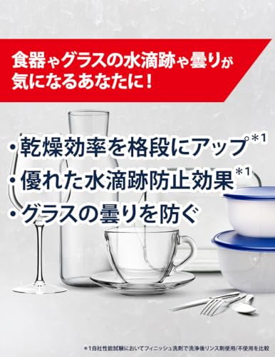 フィニッシュ　リンス　２５０ｍｌ容量250ML レキットベンキーザー 自動食器洗い洗剤