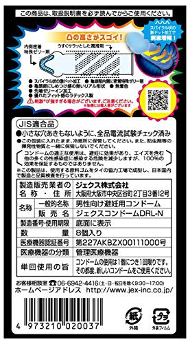 激ドット　ロングプレイタイプ 容量8コ ジェクス コンドーム