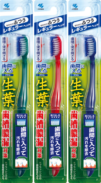 生葉歯間に入るブラシ　レギュラー　ふつう 容量1ホン 小林製薬 歯ブラシ