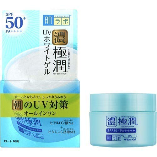 肌ラボ　極潤ＵＶホワイトゲル 容量90G ロート製薬 化粧品