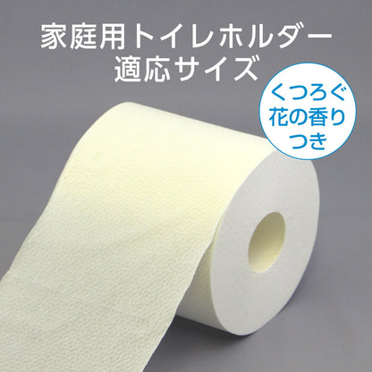 スコッティ　フラワーパック２倍巻き６ロール　シングル 容量100M 日本製紙クレシア トイレットペーパー