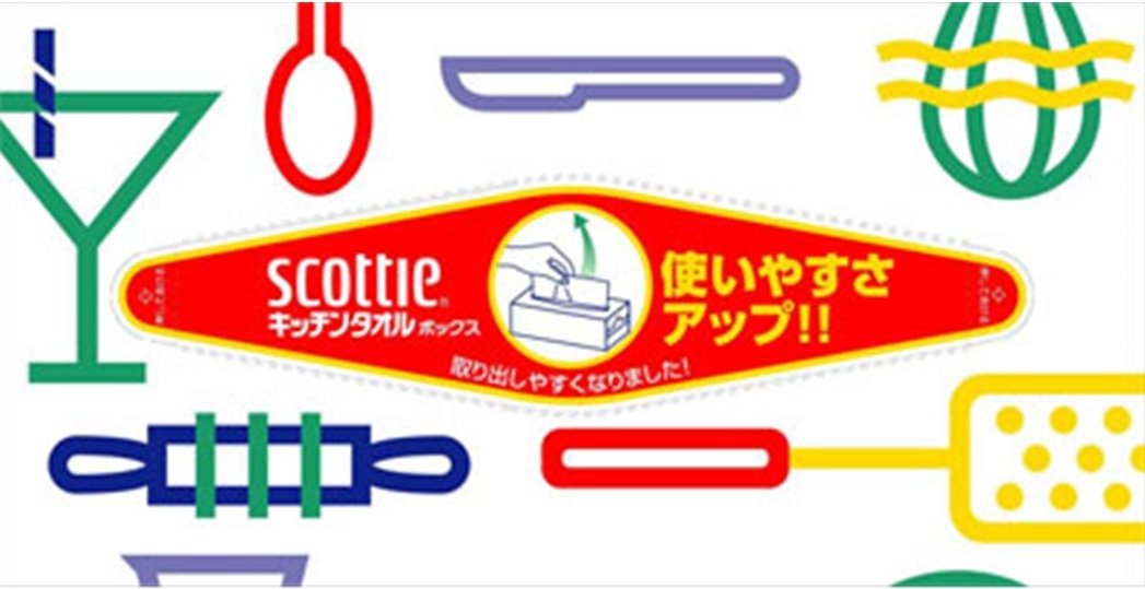スコッティキッチンタオルボックス３箱パック 容量450枚 日本製紙クレシア キッチンタオル