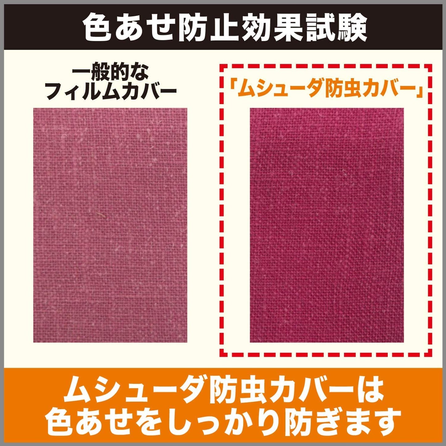 ムシューダ防虫カバー　１年間有効　コート・ワンピース用　６枚入 容量6マイ エステー 防虫剤