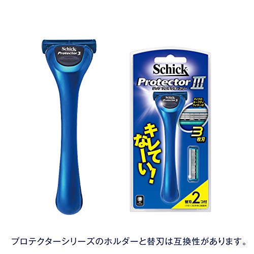 プロテクタースリー替刃（１２コ入） 容量12個 シック(Schick) 男性用カミソリ