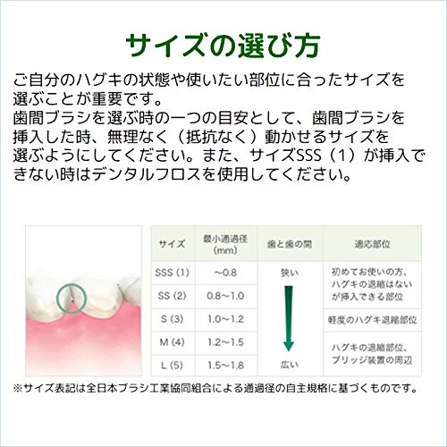 サンスター　ガム・歯間ブラシＩ字型２０本入　サイズＬ（５） 容量20本 サンスター フロス・歯間ブラシ