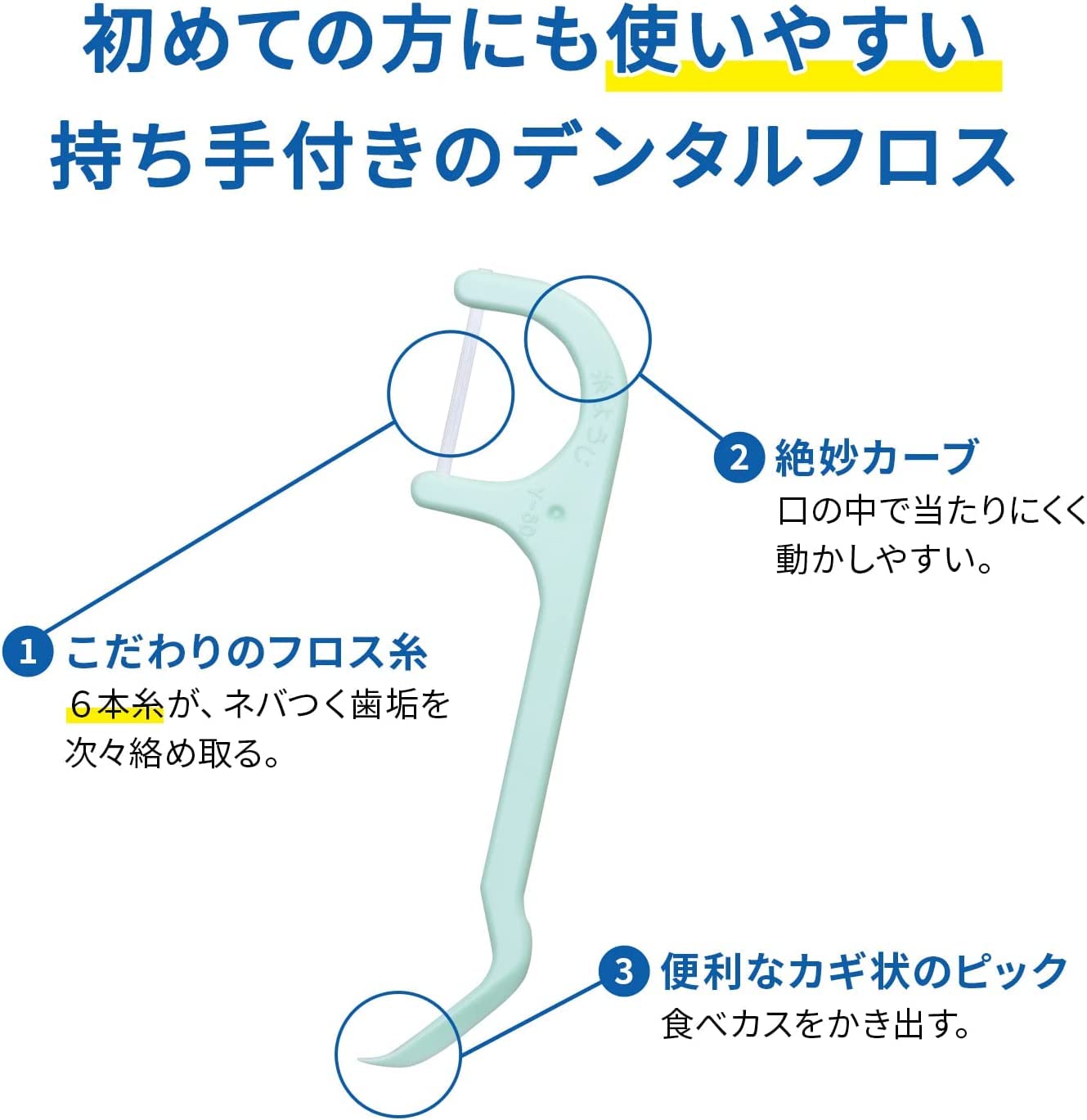 糸ようじ　３０本 容量30本 小林製薬 フロス・歯間ブラシ