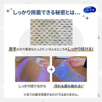 シルコット９９．９９％除菌ウェットティッシュ本体４０枚 容量40枚 ウェットティッシュ