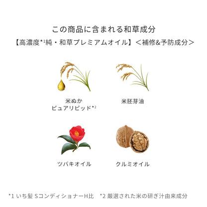 いち髪　和草オイル 容量50ML クラシエ 美容液